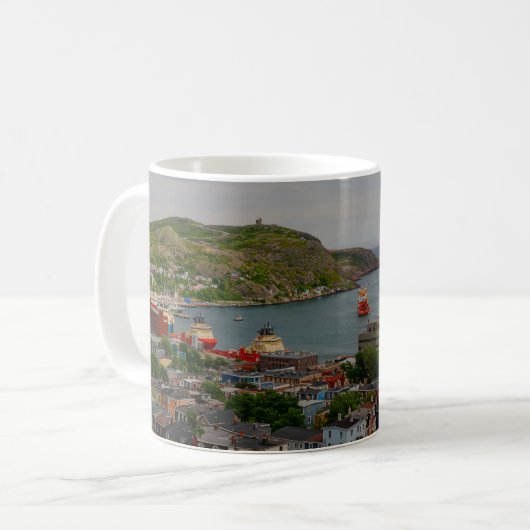 St John's Newfoundland Mug Koffiemok (Voorkant links)
