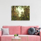 St. Johns River Florida 1898 Foto Canvas Afdruk (Insitu (Woonkamer))