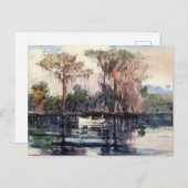 St. John's River, Florida door Winslow Homer Briefkaart (Voorkant / Achterkant)