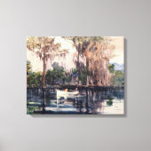 St. John's River, Florida door Winslow Homer Canvas Afdruk (Voorkant)