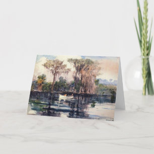 St. John's River, Florida door Winslow Homer Kaart