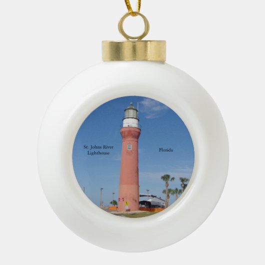 St. Johns River Lighthouse Ball ornament (Voorkant)