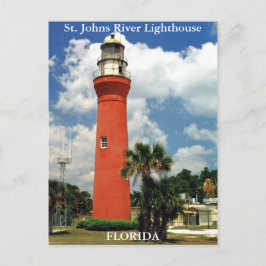 St. Johns River Lighthouse, Briefkaart van Florida