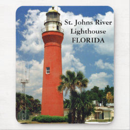 St. Johns River Lighthouse, Florida Mousepad Muismat