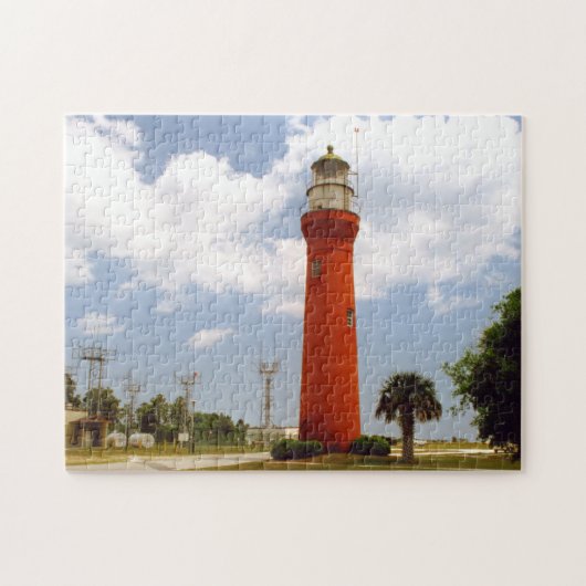 St. John's River Lighthouse, Mayport Florida Legpuzzel (Horizontaal)