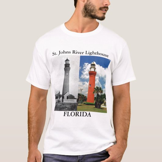 St. Johns River Lighthouse, Shirt van Florida (Voorkant)
