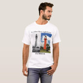 St. Johns River Lighthouse, Shirt van Florida (Voorkant volledig)