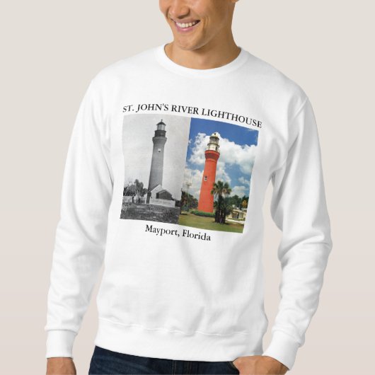 St John's River-vuurtoren, Mayport Florida Trui (Voorkant)