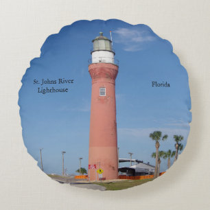 St. Johns River vuurtoren rond kussen