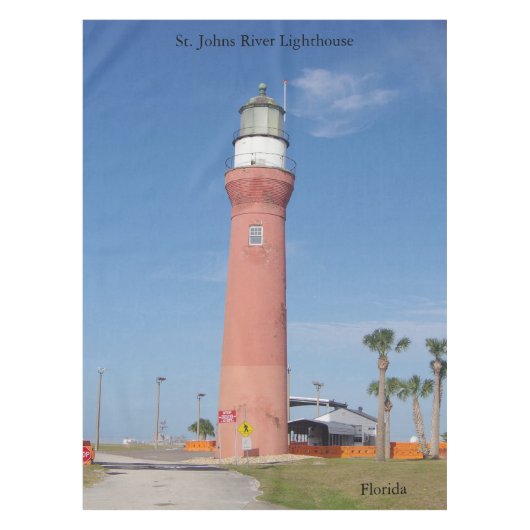 St. Johns River Vuurtoren tafelkleed (Voorkant)