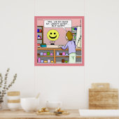 St Johns Wort Grappige Rick London Poster (Keuken)