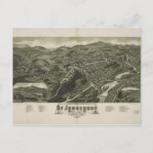St. Johnsbury Vermont 1884 Briefkaart (Voorkant)