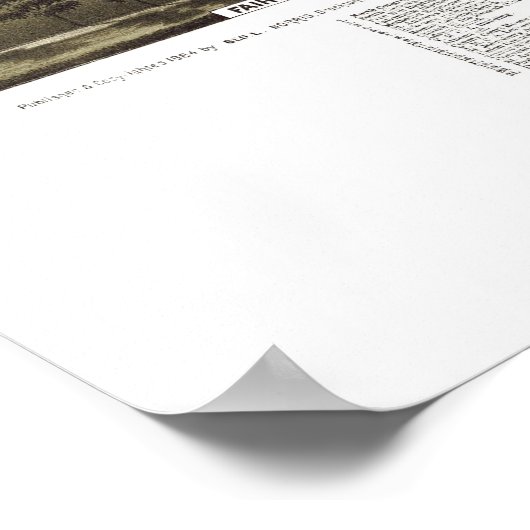 St. Johnsbury, VT Panoramic Map - 1884 Poster (Hoek)