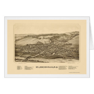 St. Johnsville, NY Panoramic Map - 1890