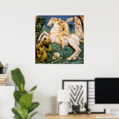 St. Joris, Draak en Prinses Poster (Thuiskantoor)