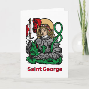 St. Joris en de Draak (Neurenberg) Groet Kaart
