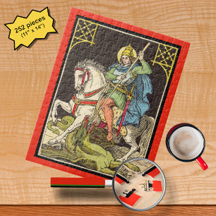 St. Joris te paard (BS 01) Legpuzzel