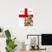 St. Joris te paard (BS 01) Poster (Thuiskantoor)
