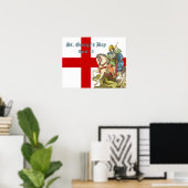 St. Joris te paard (BS 01) Poster (Thuiskantoor)