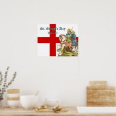 St. Joris te paard (BS 01) Poster (Keuken)