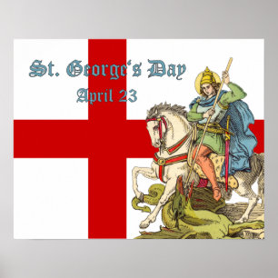 St. Joris te paard (BS 01) Poster