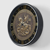 St. Joris verslaat de drakenmuur (Hoek)