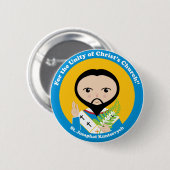 St. Josaphat Kuntsevych Ronde Button 5,7 Cm (Voorkant /achterkant)
