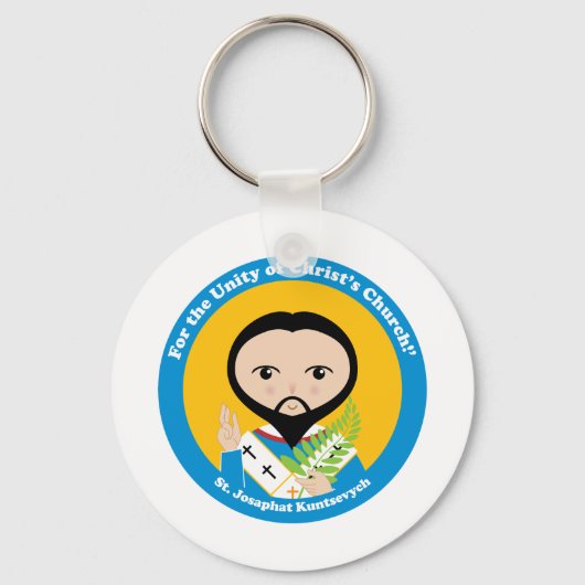 St. Josaphat Kuntsevych Sleutelhanger (Voorkant)