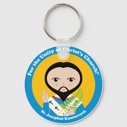 St. Josaphat Kuntsevych Sleutelhanger (Voorkant)