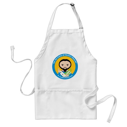 St. Josaphat Kuntsevych Standaard Schort (Voorkant)