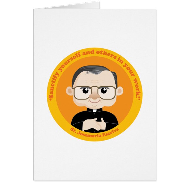 St. Josemaria Escriva (Voorkant)