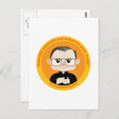 St. Josemaria Escriva Briefkaart (Voorkant / Achterkant)