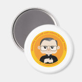 St. Josemaria Escriva Magneet (Voorkant / Achterkant)