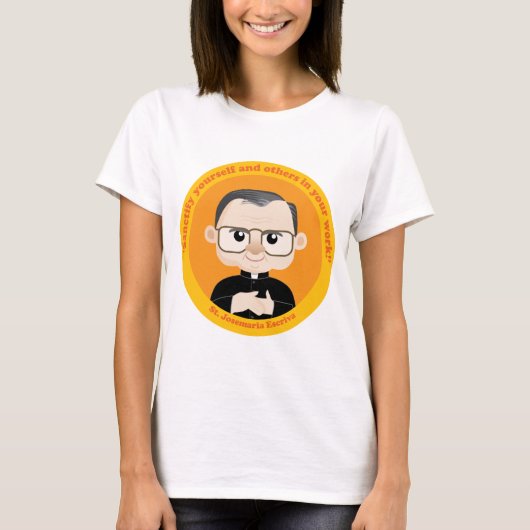 St. Josemaria Escriva T-shirt (Voorkant)