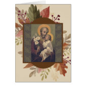 St. Joseph Baby Jesus Leaves (Voorkant)