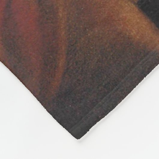 St. Joseph Baby Jesus Lily Fleece Deken (Hoek)