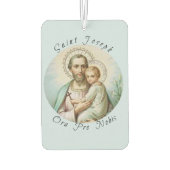 St. Joseph Baby Jesus Lily Luchtverfrisser (Achterkant)