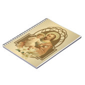 St. Joseph Baby Jesus Lily Notitieboek (Linkerzijde)