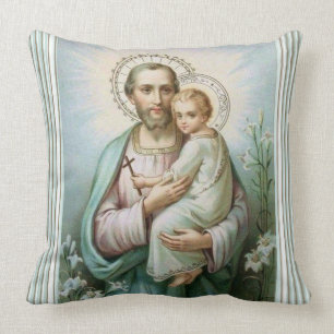 St. Joseph Baby Jesus St. Victor Kussen
