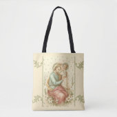 St. Joseph & Baby Jesus Tote Bag (Voorkant)
