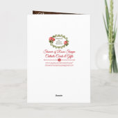 St. Joseph Baby Jezus Novena Feestdag Kaart (Achterkant)