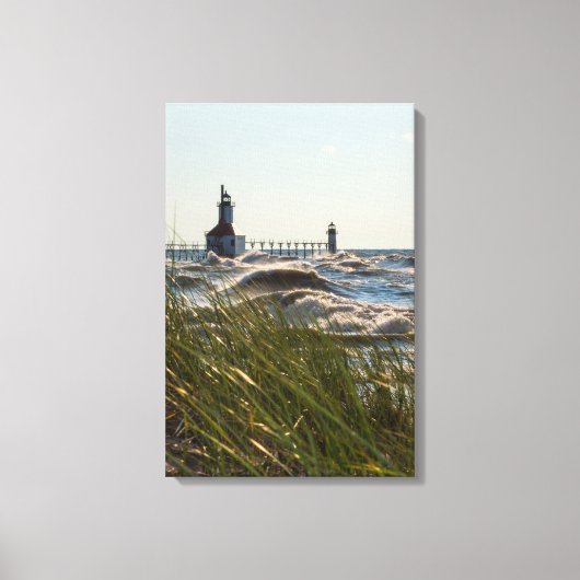 St Joseph Behind Zee Oats Canvas Afdruk (Voorkant)
