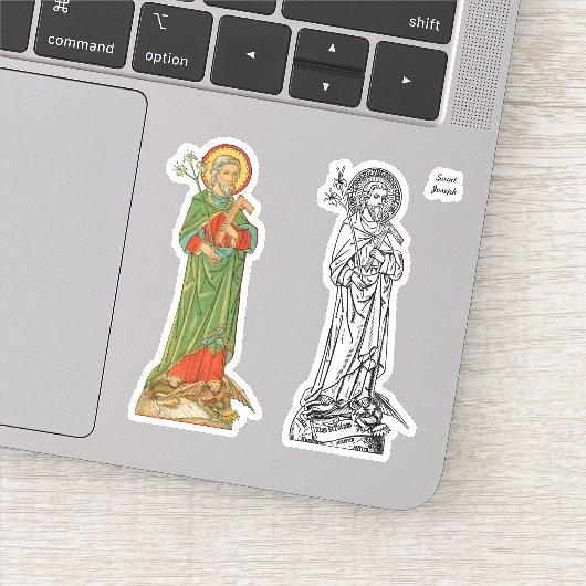 St. Joseph, Beschermer van de Kerk - 2 Verschillen Sticker (Detail)