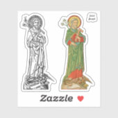 St. Joseph, Beschermer van de Kerk - 2 Verschillen Sticker (Vel)