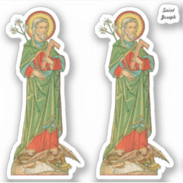 St. Joseph, Beschermer van de Kerk (VVP 09) - 2Up Sticker