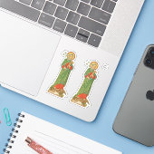 St. Joseph, Beschermer van de Kerk (VVP 09) - 2Up Sticker (Laptop met iPhone)