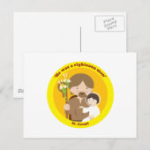 St. Joseph Briefkaart (Voorkant / Achterkant)