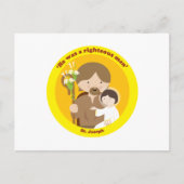 St. Joseph Briefkaart (Voorkant)