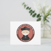 St. Joseph Calasanz Briefkaart (Staand voorkant)