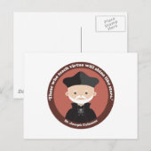St. Joseph Calasanz Briefkaart (Voorkant / Achterkant)